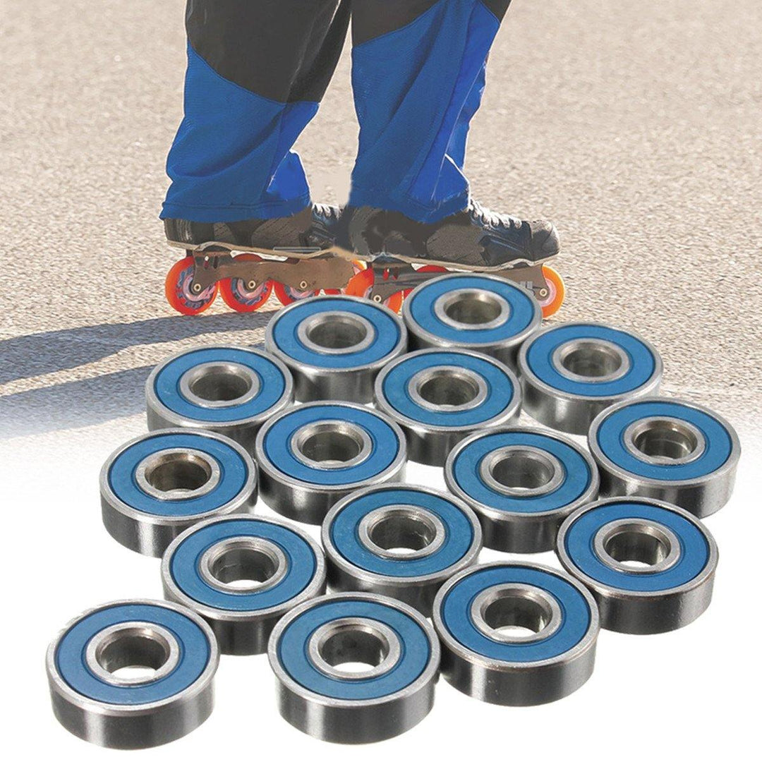 100pcs 608RS Bearing ABEC-9 Ball Bearing Carbon Steel Skateboard Wheel Bearings - MRSLM
