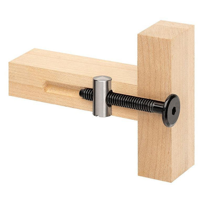 Drillpro 6/8/10/12mm Baby Bed Crib Screws Hardware Drill Guide Hole Punch Locator Flat Screw Drill Jig for Beds Headboards Chairs Furniture Woodworking Tool - MRSLM