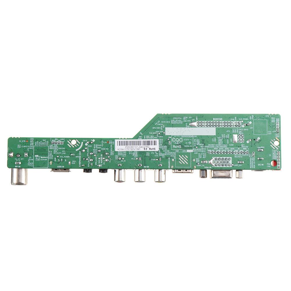 T.SK106A.03 T.SK105A.03 Universal LCD LED TV Controller Driver Board TV/PC/VGA/HDMI/USB+7 Key Button+2ch 6bit 30pins LVDS Cable+1 Lamp Inverter - MRSLM