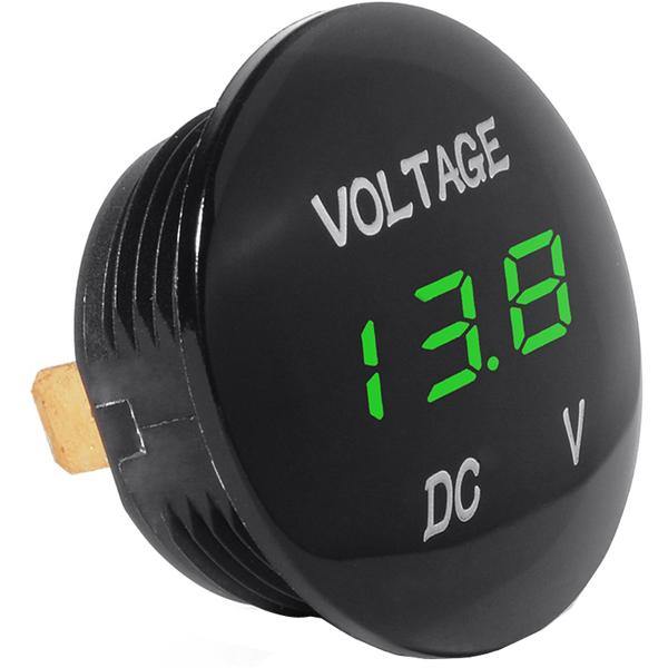 DC 12V-24V Universal Digital LED Display Voltmeter Voltage Meter for Car Motorcycle Auto Truck - MRSLM
