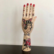 Hand Painted Vintage Wood Hand Ornaments - MRSLM