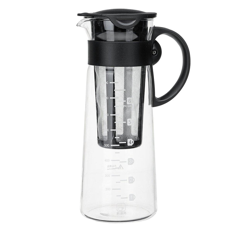 1000ML Cold Brew Iced Coffee Maker Airtight Seal Tea Pot Kettle With Filter And Handle - MRSLM
