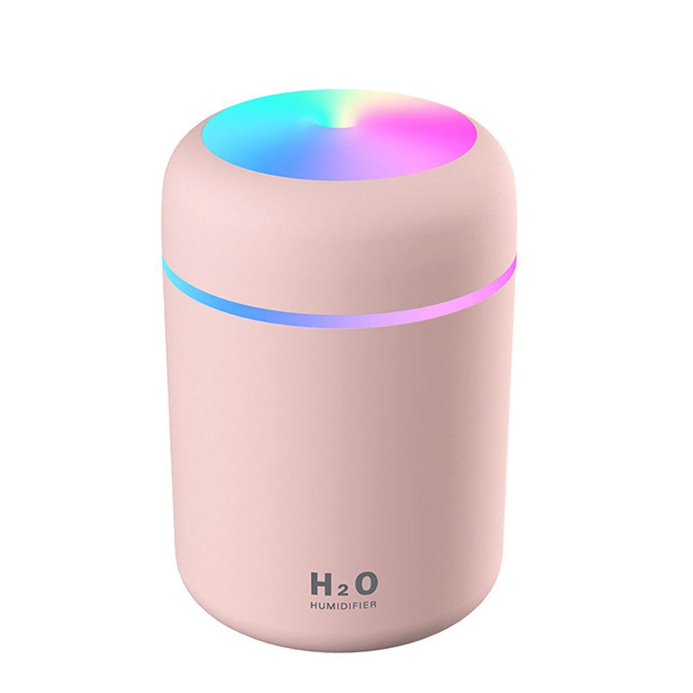 300ml Ultrasonic Electric Air Aroma Diffuser Humidifier 2 Modes LED Night Light for Home Office - MRSLM