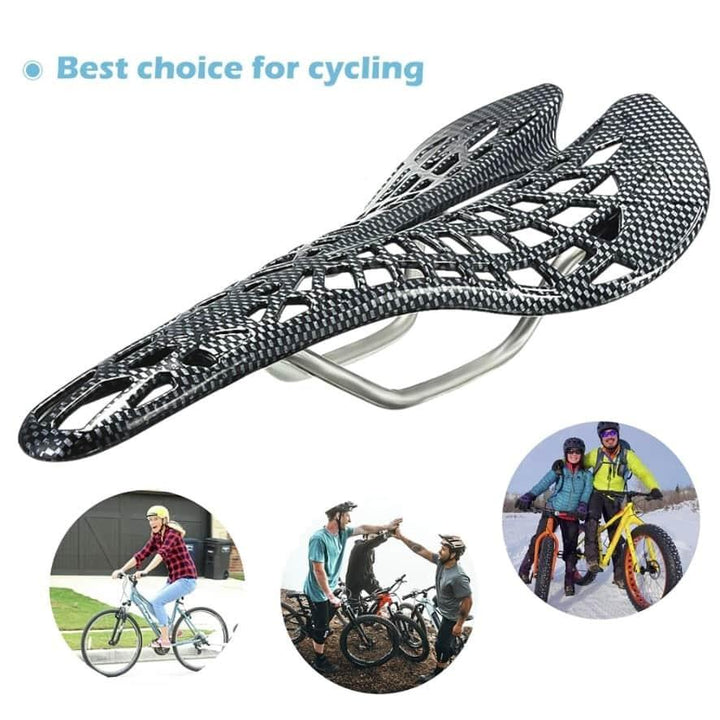 Bike Seat with Built-In Saddle Suspension - MRSLM