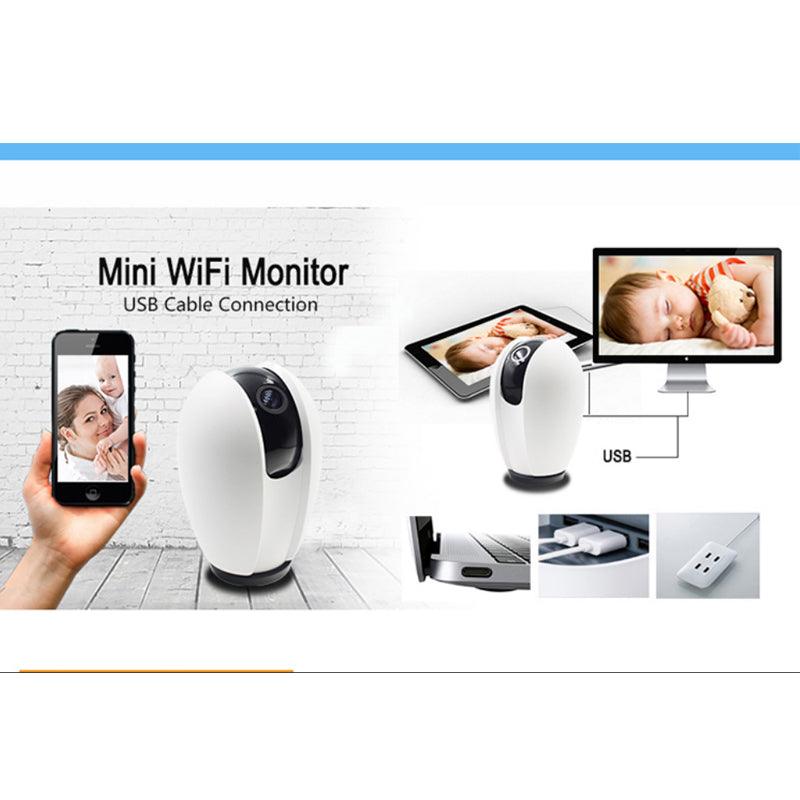 1080P WiFi HD Surveillance Smart White Camera Cloud Wireless IP Camera Intelligent Auto Tracking Of Human Home Security Surveillance CCTV Network Wifi Camera - MRSLM