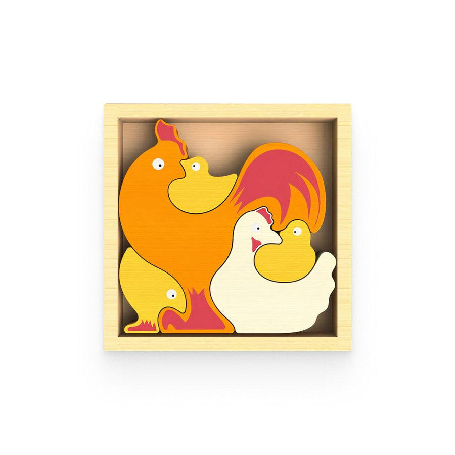 Chicken Family Puzzle - MRSLM