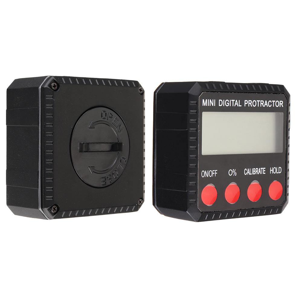 360 Degree Mini Digital Display Level Angle Protractor Inclinometer Measuring Magnet Tools - MRSLM