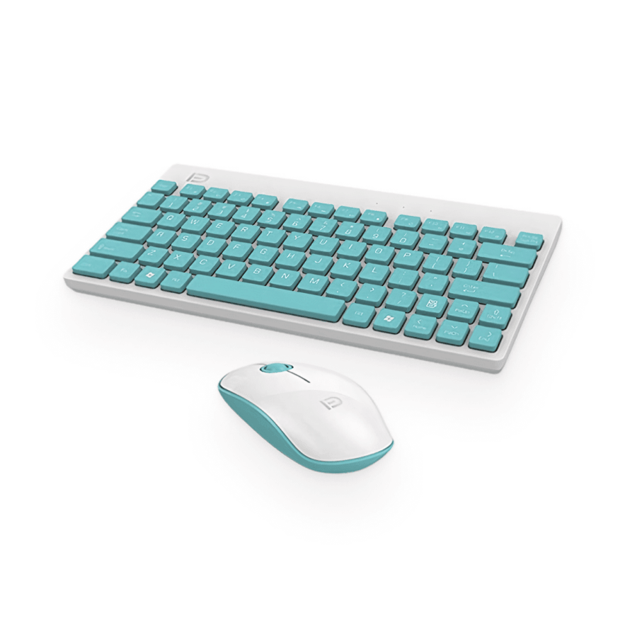 Mint Green Keyboard & Mouse Set - MRSLM