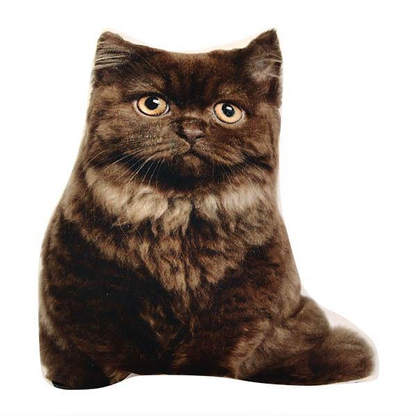 Creative 3D Cute Animal Cat Dog Shape Throw Pillow Plush Soft Sofa Car Office Cushion Gift - MRSLM