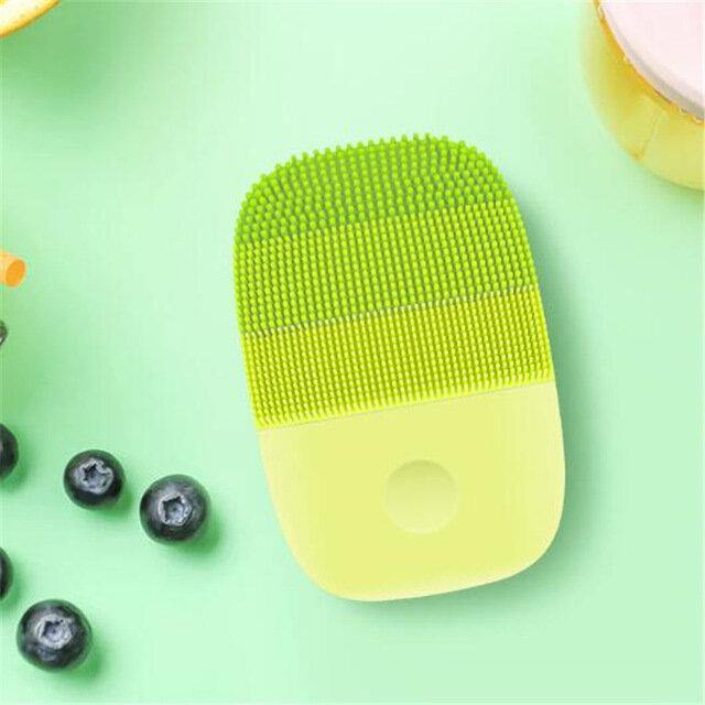 inFace Electric Deep Facial Cleaning Massage Brush Sonic Face Washing IPX7 Waterproof Silicone Face Cleanser - MRSLM