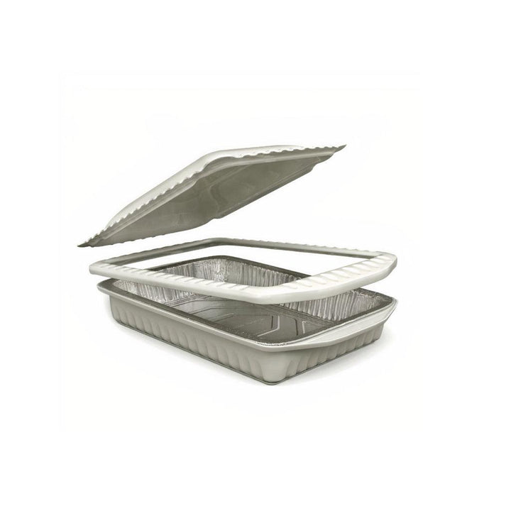 White Serving Carrier For Foil Pans - MRSLM