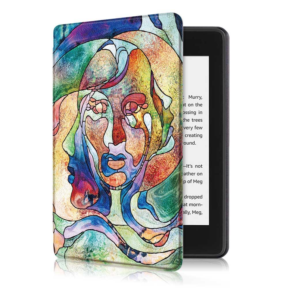Printing Tablet Case Cover for Kindle Paperwhite4 - Young Lady - MRSLM