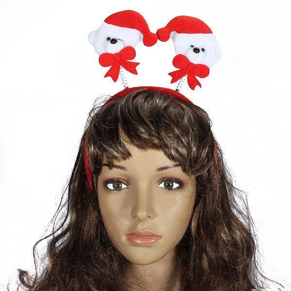 Festival Decor Christmas Headwear Mixed Style Xmas Headbrand Hair Accessory - MRSLM