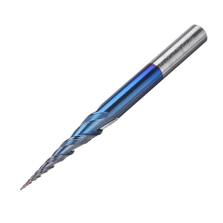 Drillpro NACO-blue 2 Flutes Ball Nose End Mill R0.25/ R0.5/ R0.75/ R1.0 *15*D4*50 Milling Cutter - MRSLM