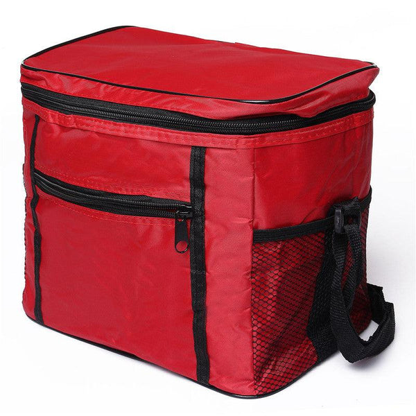 Thermal Outdoor Cooler Lunch Box Insulated Picnic Bag Hiking Portable Storage - MRSLM