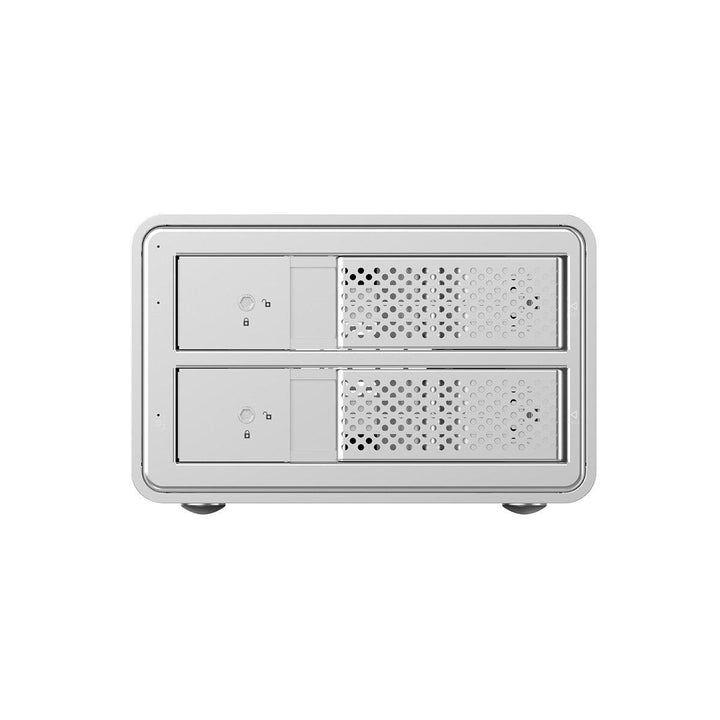ORICO 9528U3 3.5 inch Dual Bay Aluminum Alloy USB 3.0 Type-B Hard Drive Enclosure SSD HDD Case for Windows / Mac / Linux - MRSLM