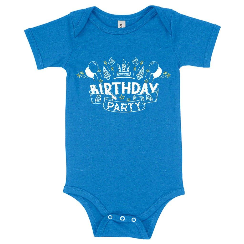 Baby Jersey Birthday Party Onesie - Birthday Celebration Onesies - MRSLM