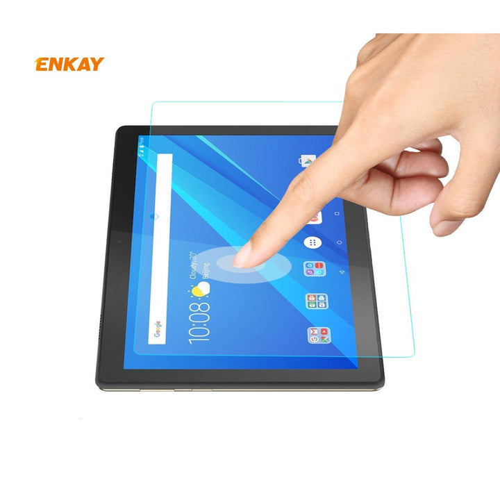 ENKAY 0.33mm 9H 2.5D Curved Edge Tempered Glass Protective Film Screen Protector for Lenovo M10 Tablet - MRSLM
