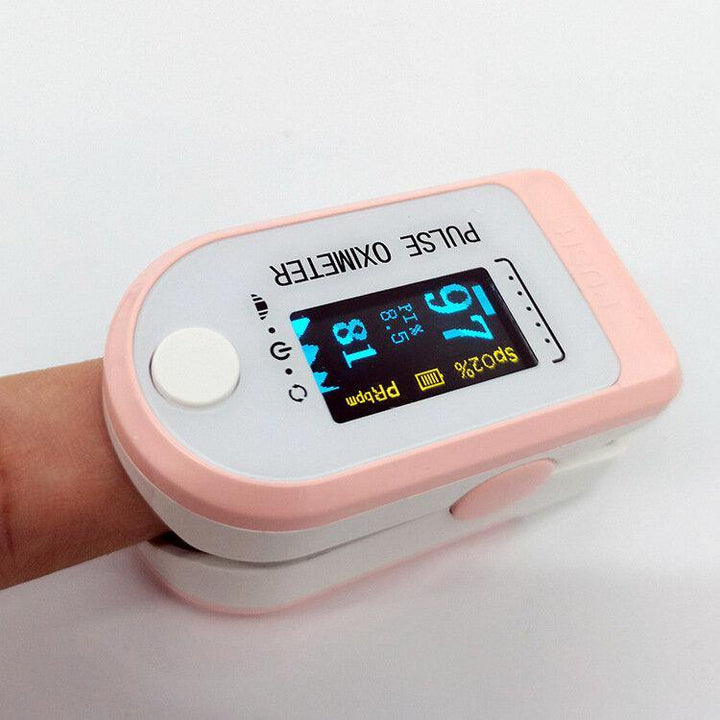 OLED Finger-Clamp Pulse Oximeter Sp02 PR PI RR Monitor Blood Oxygen Saturometro Heart De Oximeter Portable Pulse Oximetro Monitor - MRSLM