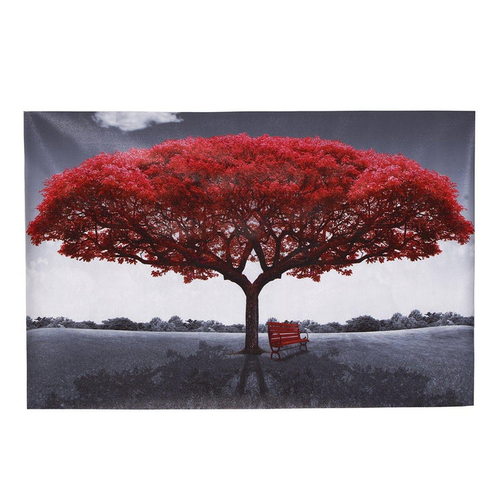 Large Red Tree Canvas Modern Home Wall Decor Art Paintings Picture Print No Frame Home Decorations - MRSLM