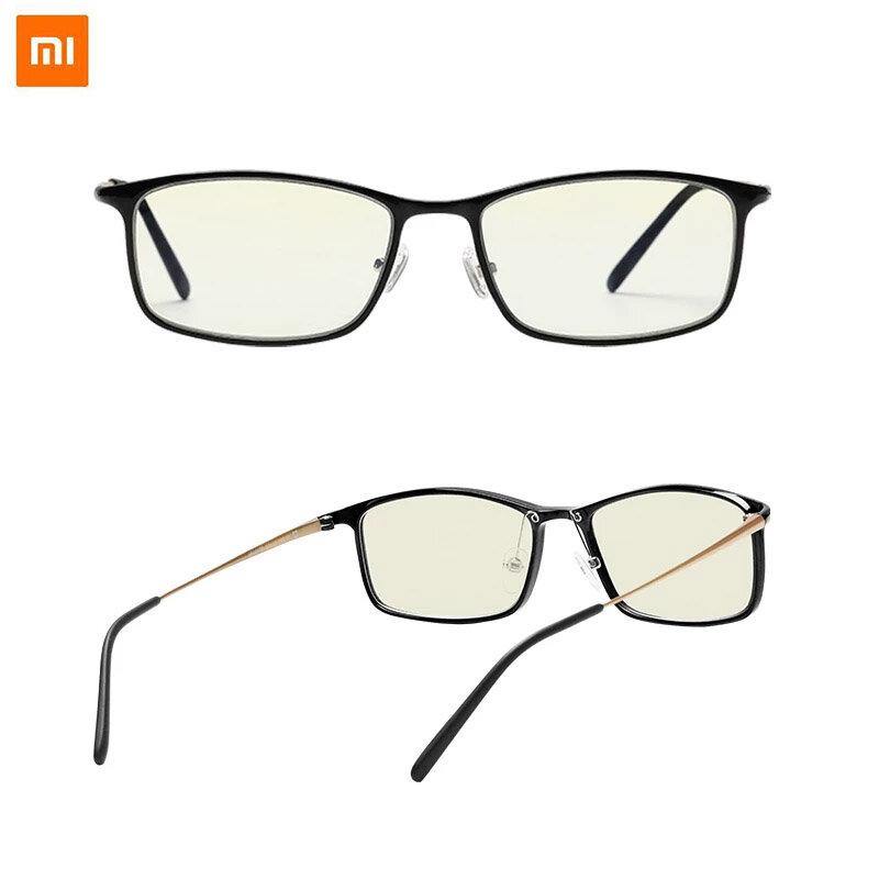 Xiaomi Mijia Anti-Blue Glasses 40% Blocking Rate UV Fatigue Proof Eye Protector Xiaomi Mi Home Anti Blue Ray Protective Goggles Glasses - Black - MRSLM