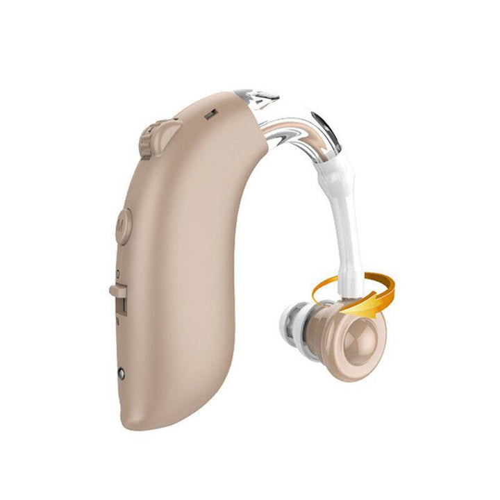 Bluetooth Cheap Rechargeable Hearing Aid Mini Device Ear Amplifier Digital Hearing Aids BTE Elderly Ear Care Hearing Amplifier - MRSLM