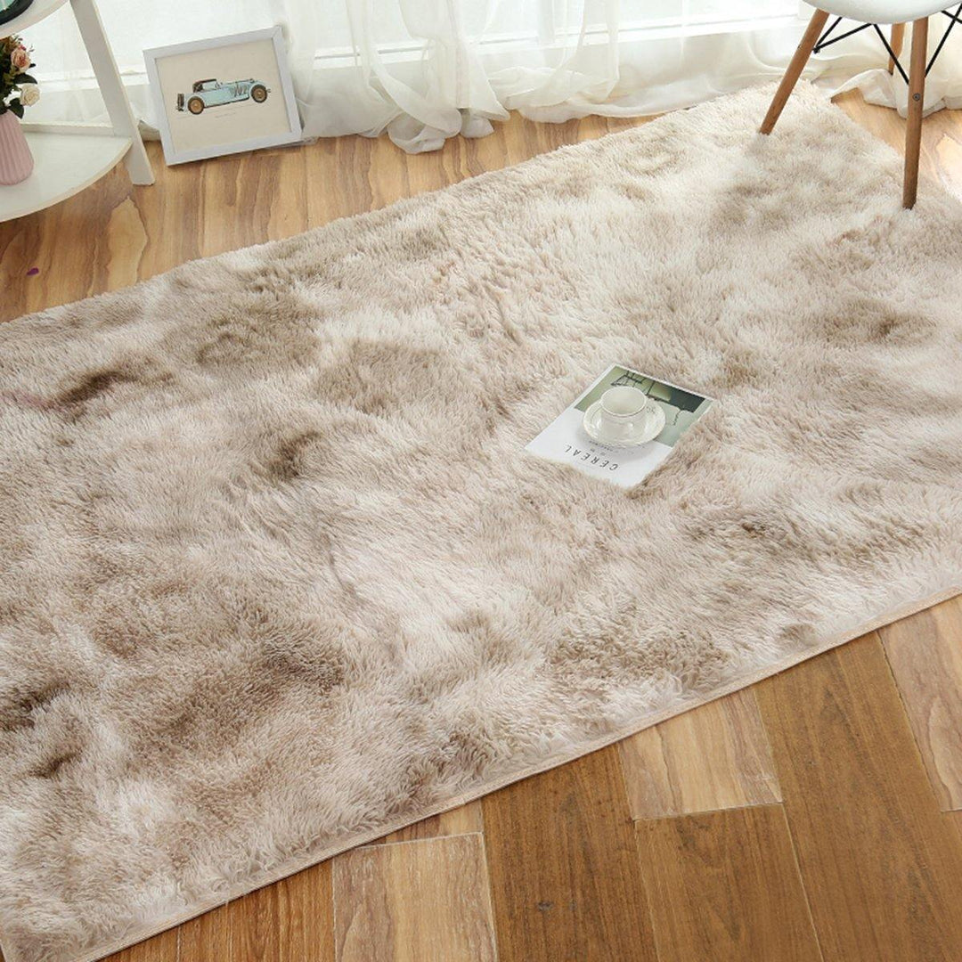 Fluffy Rug Shaggy Floor Mat Soft Faux Fur Home Bedroom Sheepskin Hairy Carpet Blankets - MRSLM