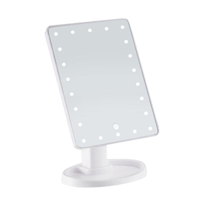 22 LED Lighted Vanity Touch Screen 360° Rotating Cosmetic Makeup LED Mirrors - MRSLM