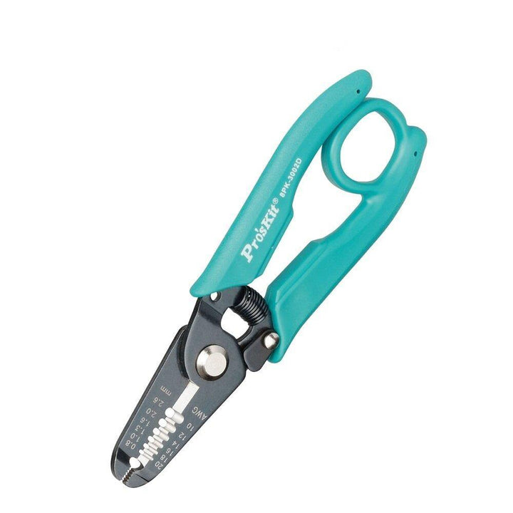 Pro'skit 8PK-3002D 0.8-2.6mm Multi-tool Electronic Wire Stripper Cable Cutter Hanging Ring Precision Electrician Pliers - MRSLM
