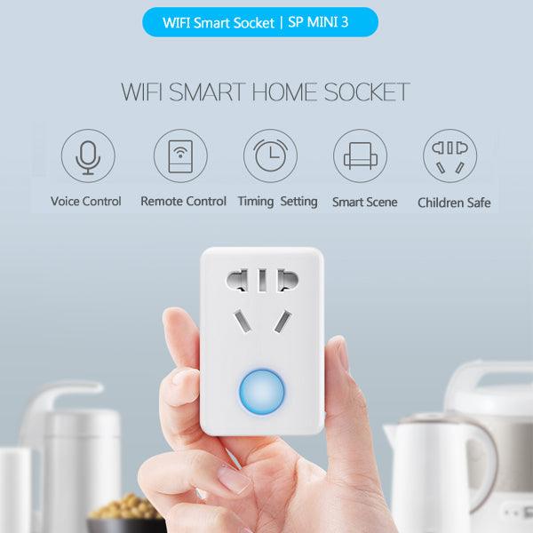 New Upgrade BroadLink SP Mini 3 WiFi Smart Home Socket Switch Plug Timer Wireless Remote Controller - MRSLM