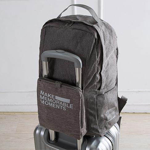 Honana HN-TB5 Folding Travel Storage Backpack Suitcase Organizer Polyester Bag - MRSLM