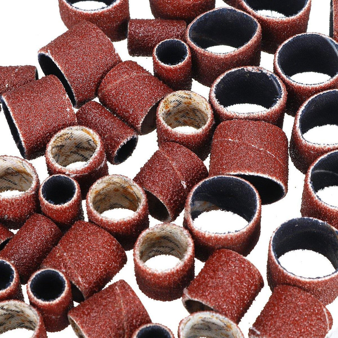 51Pcs Drum Sanding Kit Drill Bits Abrasive Tools Accessories Sandpaper Rotary Tools - MRSLM