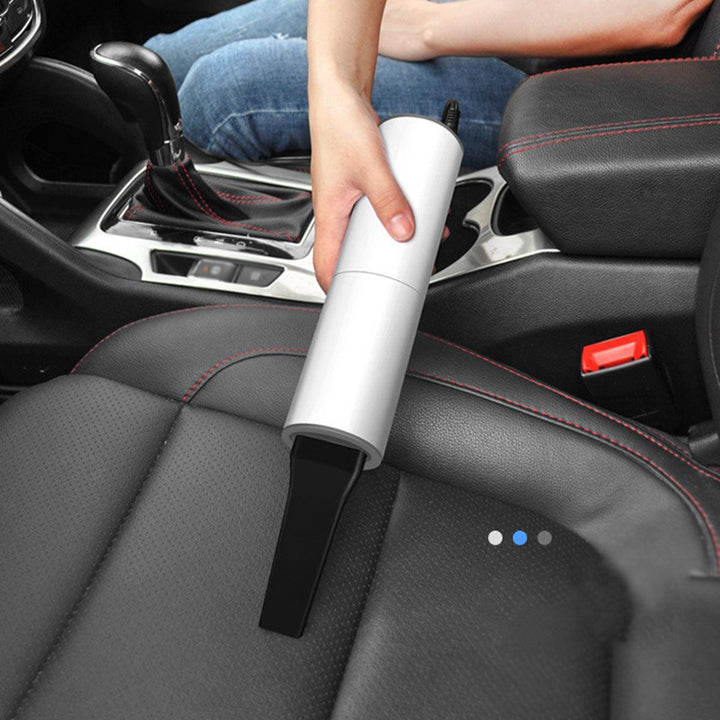 Portable Mini Car Handheld Vacuum Cleaner 7000Pa 120W with 4 Replaced Accessories - MRSLM