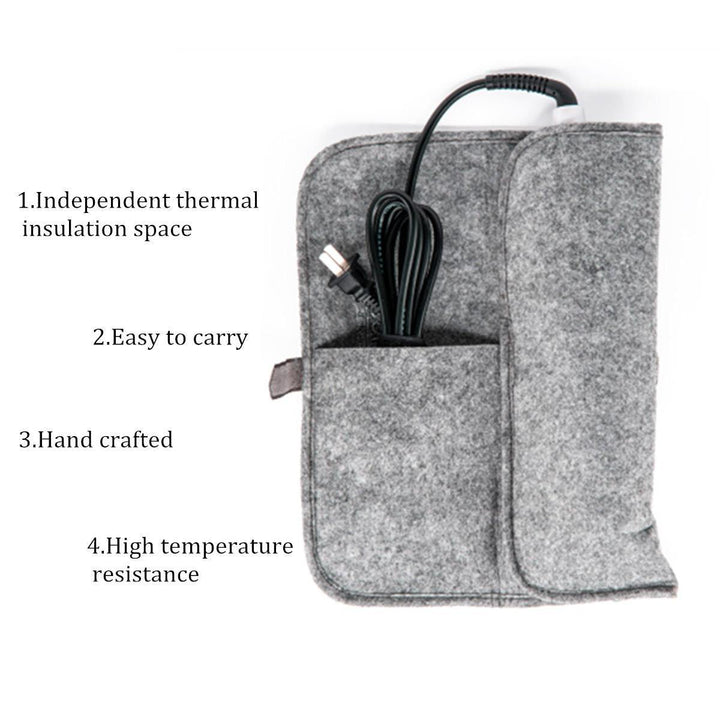 Anti-iron Curling Iron Hair Straightener Storage Bag - MRSLM