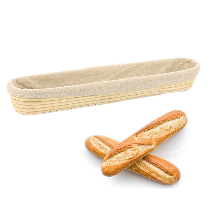 3 Size , 1-3 Pcs Breadboard Proofing Proving Baskets, Rattan Banneton Brotform Dough - MRSLM
