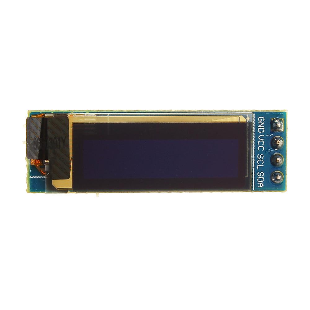 Geekcreit 0.91 Inch 128x32 IIC I2C Blue OLED LCD Display DIY Module SSD1306 Driver IC DC 3.3V 5V - MRSLM