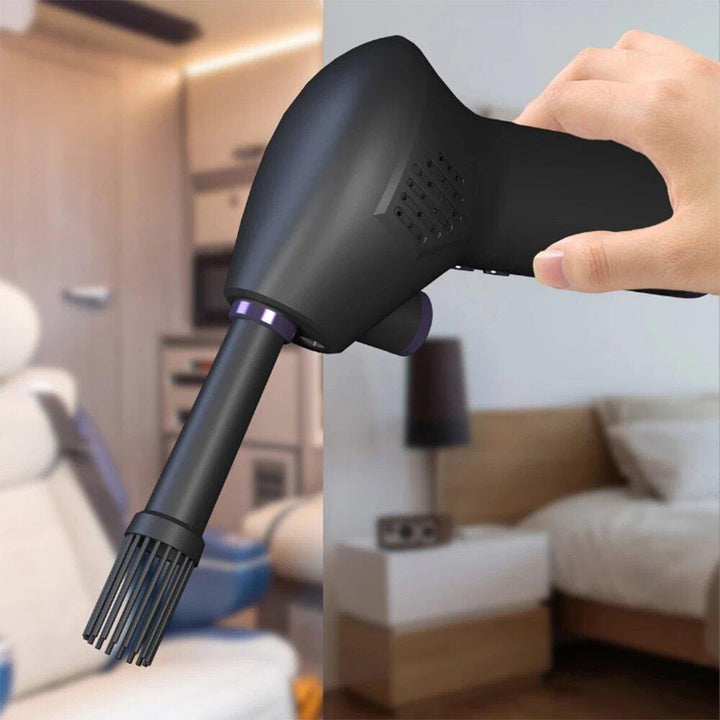 Rechargeable Cordless Air Duster for Computer & PC Home Car Cleaning 45000RPM 70M/S Cleaner Tools - MRSLM