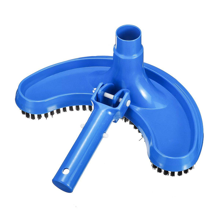 Portable Swimming Pool Cleaning Brush Pond Fountain Vacuum Brush Cleaner Cleaning Tool - MRSLM