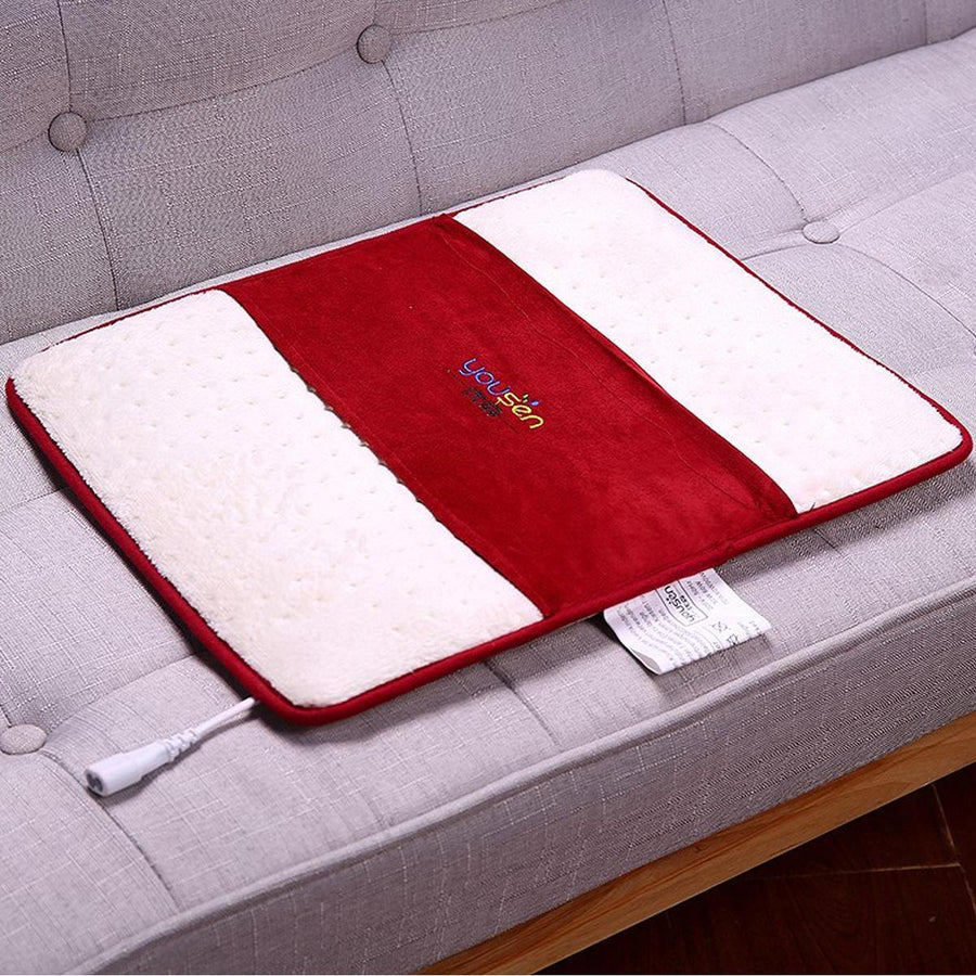 220V Heated Pad 5 Gear Heating Mat Electric Thermal Feet Seat Cushion Neck Shoulder Pain Relief Body - MRSLM