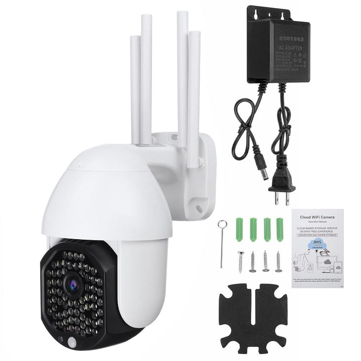 1080P HD IP CCTV era Surveillance IP67 Waterproof Outdoor Camera Wi-Fi PTZ 2MP 68LED H.264 Security IR Camera - MRSLM