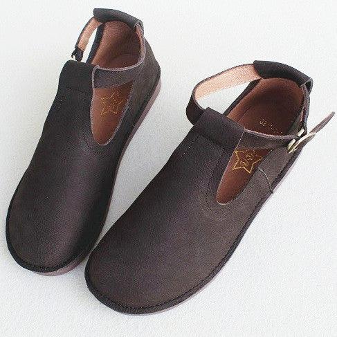Original Handmade First Layer Cowhide Non-slip Soft Sole Women's Shoes - MRSLM