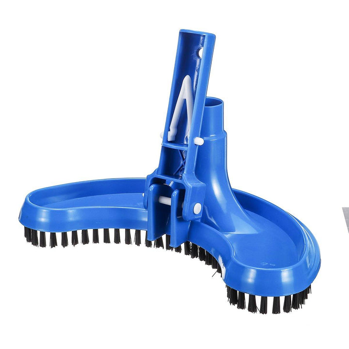 Portable Swimming Pool Cleaning Brush Pond Fountain Vacuum Brush Cleaner Cleaning Tool - MRSLM