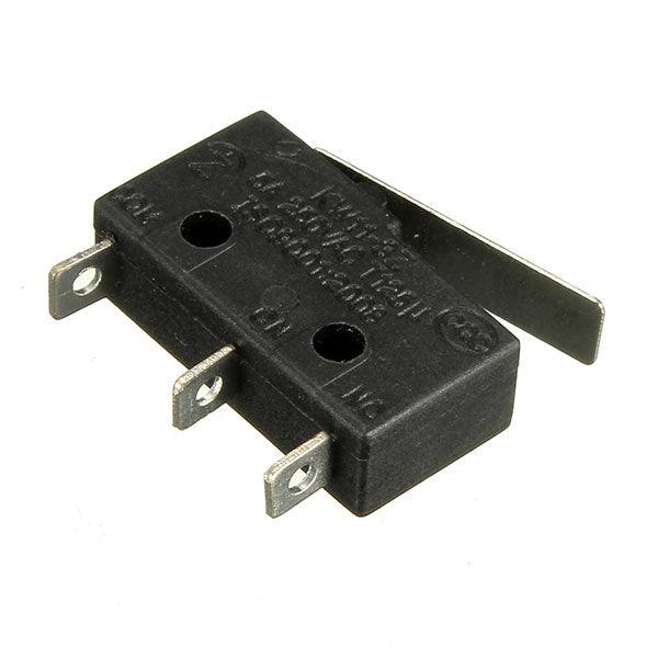 10pcs 5A 250V 3 Pin Tact Micro Switch Sensitive Microswitch Micro Switches Handle KW11-3Z Limit Switch - MRSLM