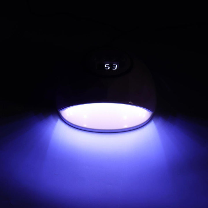 LED UV Nail Lamp Light Gel Polish Cure Nail Dryer UV Lamp US/EU Plug - MRSLM