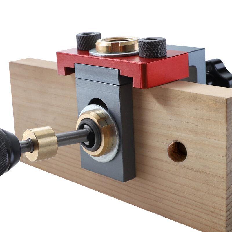 Triad Has Been Hole Punching Locator Round Wood Tenon Connector Opener Board Furniture Multifunctional Punching Tools - MRSLM
