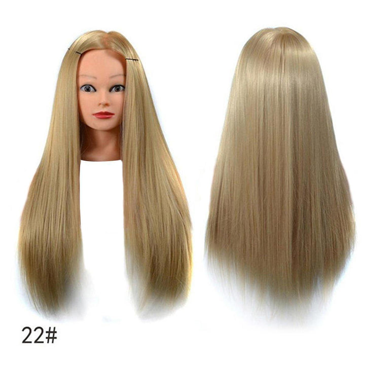 23'' Hairdressing Training Mannequin Practice Head Styling Salon + Free Clamp - MRSLM