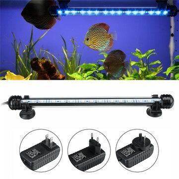28cm RGB APP LED Aquarium Fish Tank Light Submersible Waterproof Bar Strip Lamp - MRSLM