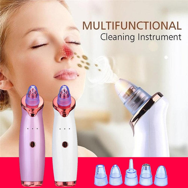 Vacuum Electric Facial Pore Blackhead Remover Acne Cleaner Suction Dermabrasion - MRSLM