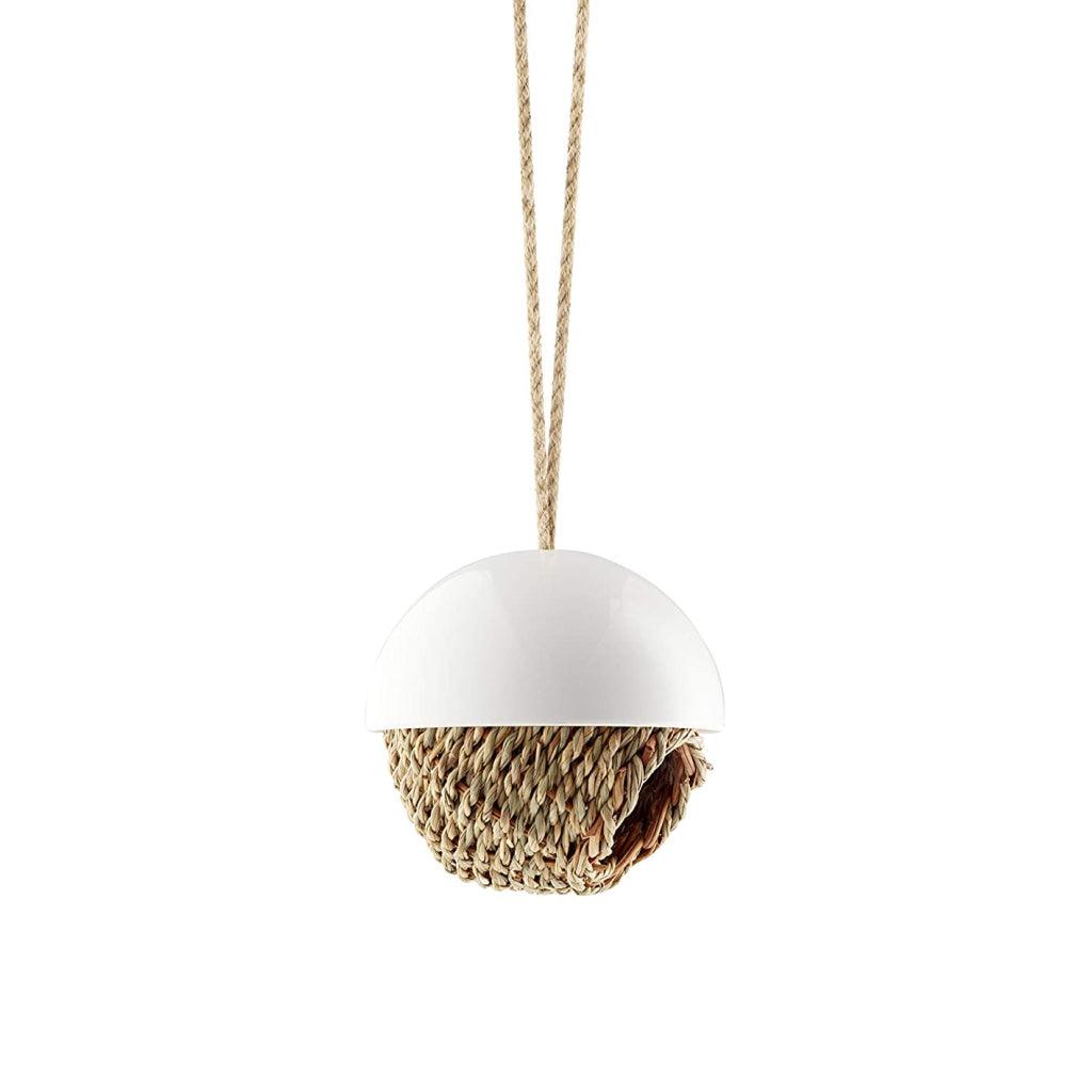 Hanging Woven Porcelain Bird Shelter - MRSLM