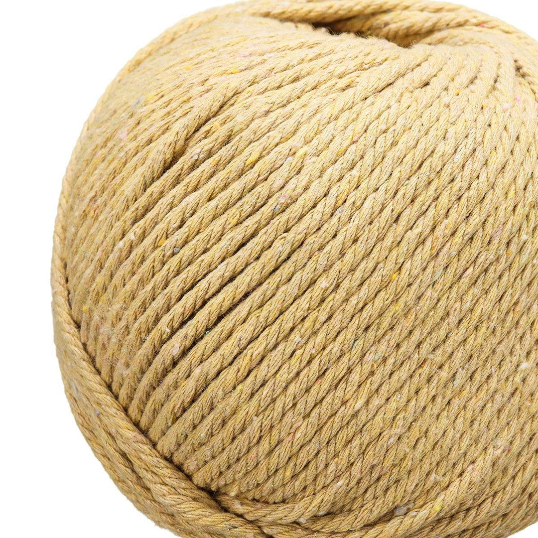 4 Colors 4mm 110m Natural Cotton Twisted Cord Rope Macrame Linen Jute DIY Braided Wire Hand Craft - MRSLM